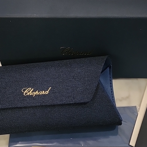 NWT Chopard Sunglasses with Gold and Brown Accents main image 7